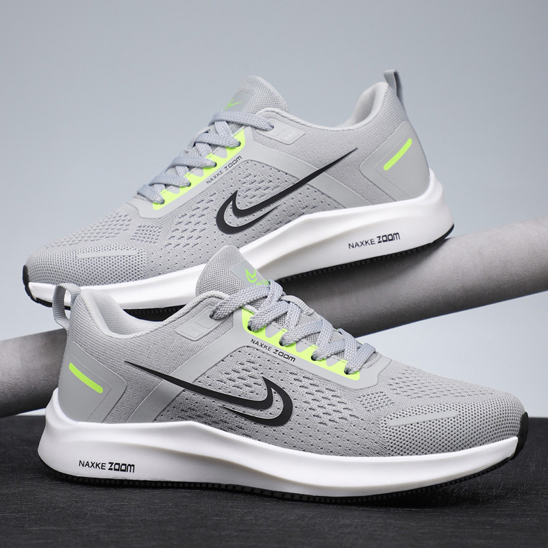 Men's casual sports shoes, spring and summer fashion lightweight sneakers, men's spring fly-knit mesh shoes Men's casual sports shoes, spring and summer fashion lightweight sneakers, men's spring fly-knit mesh shoes