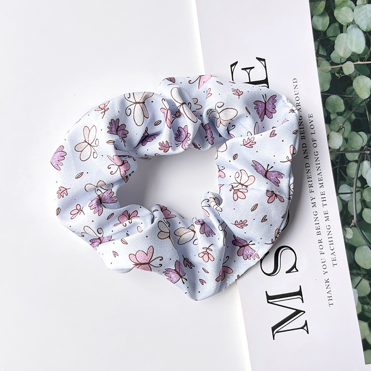 Butterfly Pattern Chiffon Women's Hair Rope Hair Accessories Wholesale display picture 6