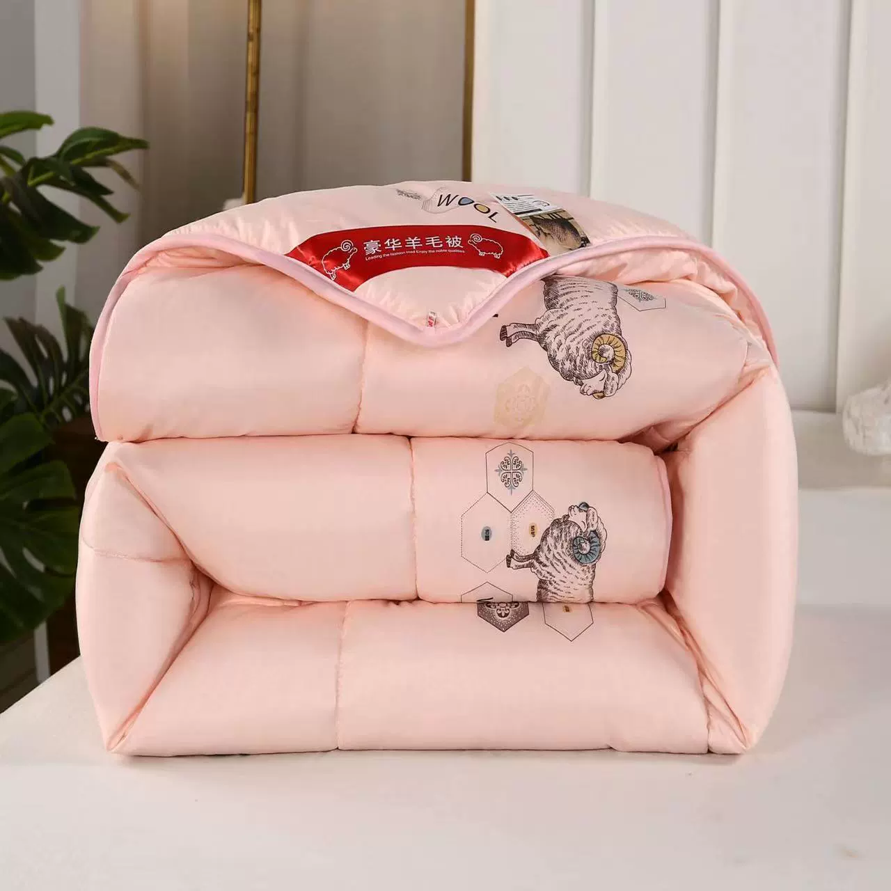 Одеяло из чистой шерсти, аутентичное, утолщённое тёплое зимнее одеяло, двуспальное, для студенческого общежития