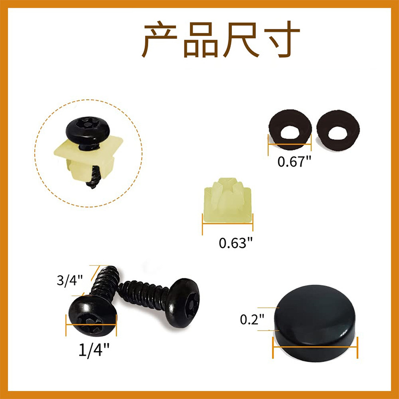 Stainless steel gauge black screws do not rust with eight accessories portable screwdriver adhesive is not easy to rust