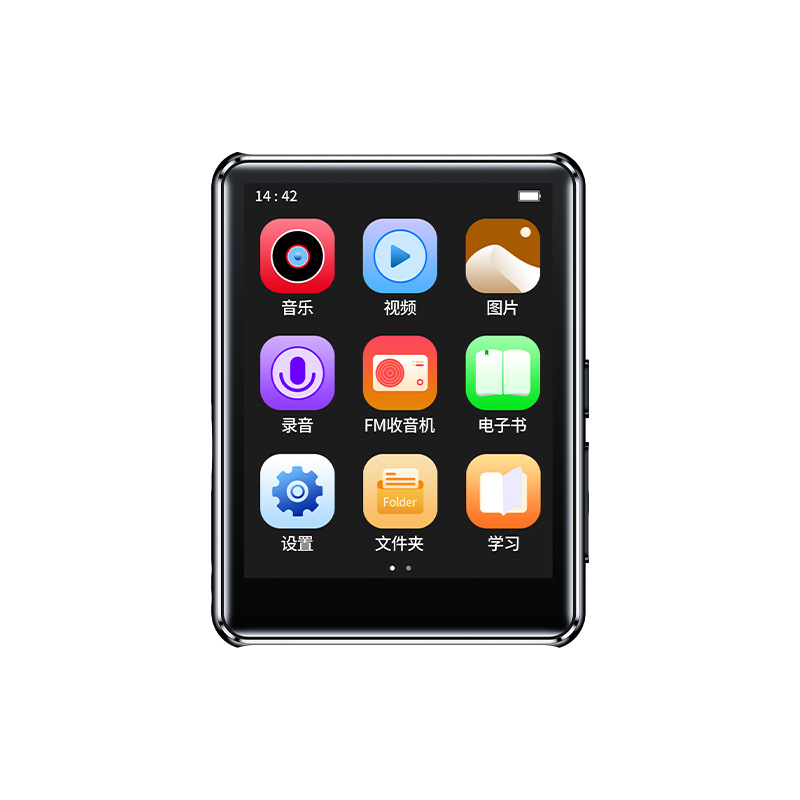 Los fabricantes suministran Meibo A8 Pantalla Completa táctil REPRODUCTOR DE MP3 Bluetooth MP4 pequeño estudiante versión portátil Walkman