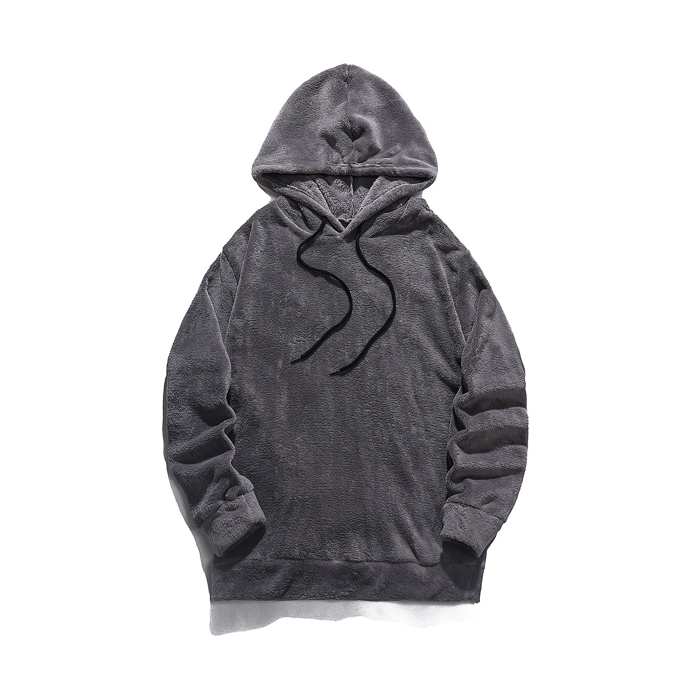 Autumn And Winter Large Size Hooded Men's Casual Cool Fashion Sweater Coral Fleece Jacket Men_viptrois.com