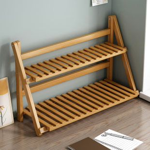 Ft Window Sill Flower Rack Storage Rack Desktop Fleshy Rack Indoor Bay Window Foldable Solid Wood Living Room Balcony Flower Pot
