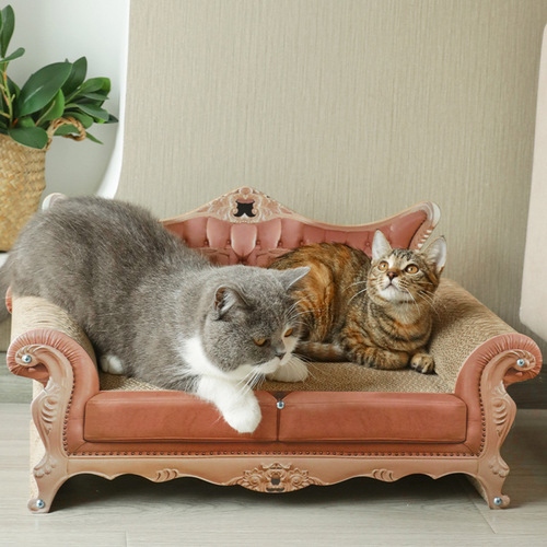 Corrugated Sofa Cat Scratching Board Recliner Cat Paw Board Pet Supplies Cat Toys Chaise Chair Cat Scratching Board Cat Nest