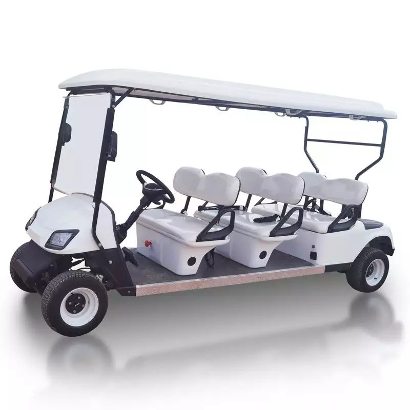 电动高尔夫球车六座全地形车沙滩车48v5KW高尔夫球场用品