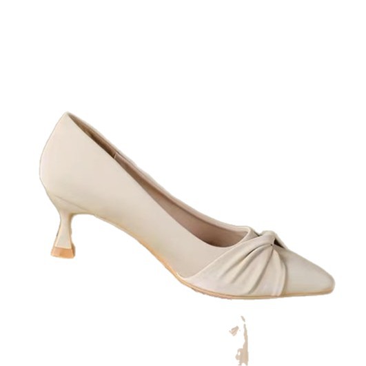 Women's High Heels Korean Style Pointed Toe High 2026 Autumn New Versatile Petite Single Shoes Elegant Shallow Mouth Stiletto Heels For_voghion.com