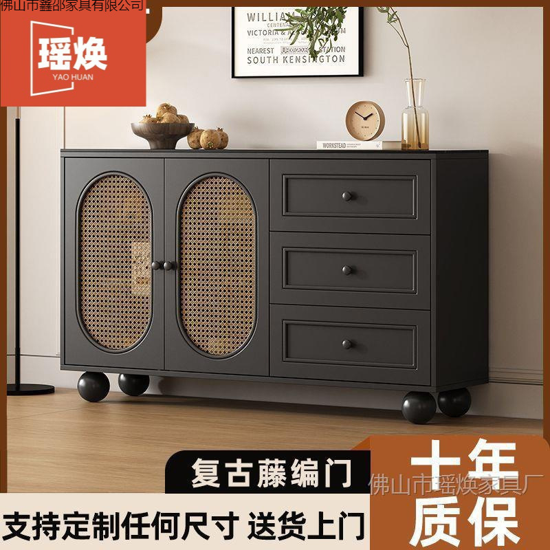 French-Style Sideboard, Living Room Tea Cabinet, Balcony Household Storage Cabinet, Coffee Machine, Kitchen Cabinet, Storage Cabinet French-Style Sideboard, Living Room Tea Cabinet, Balcony Household Storage Cabinet, Coffee Machine, Kitchen Cabinet, Storage Cabinet