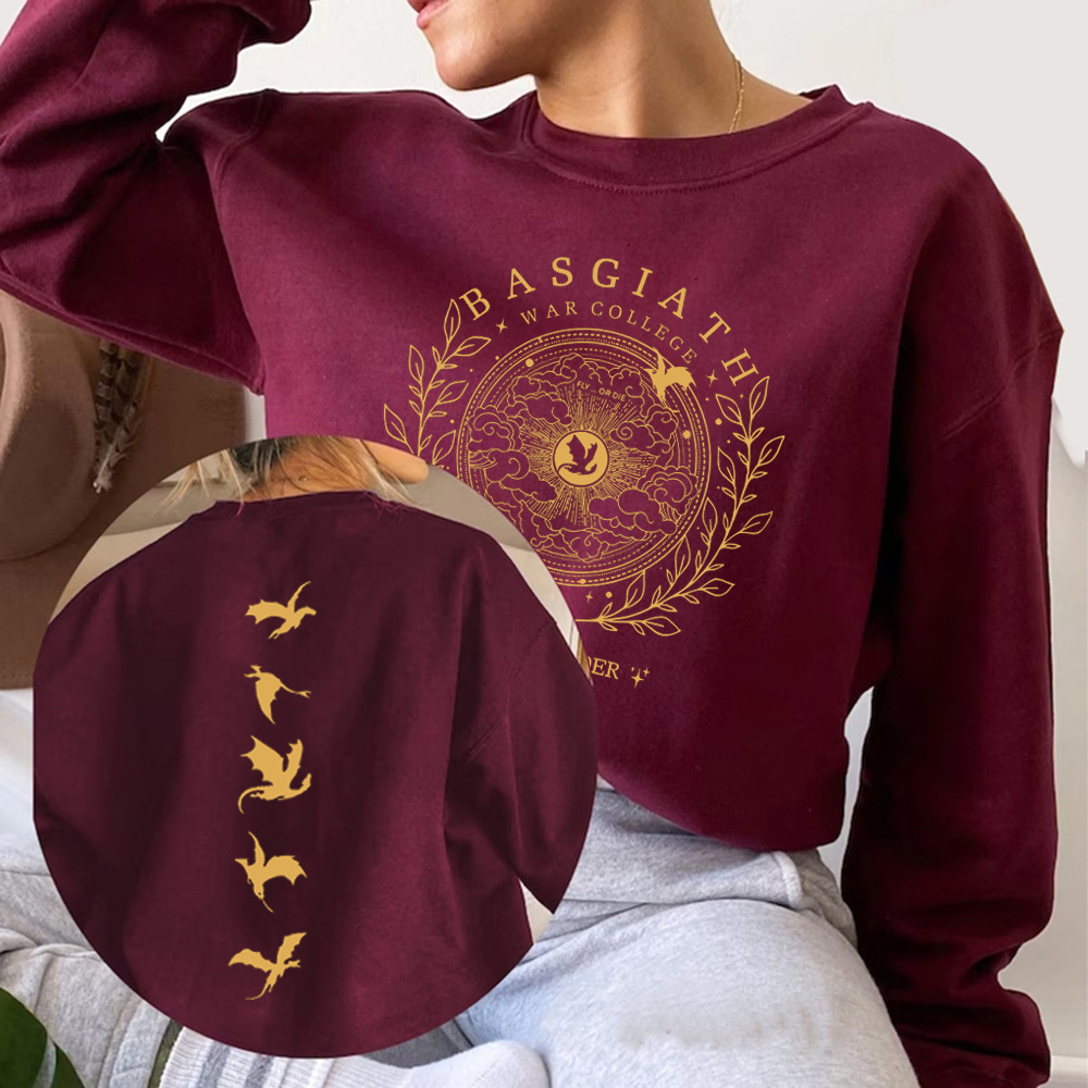 Basgiath War College 2-Sided Sweatshirt Fourth Wing Hoodie