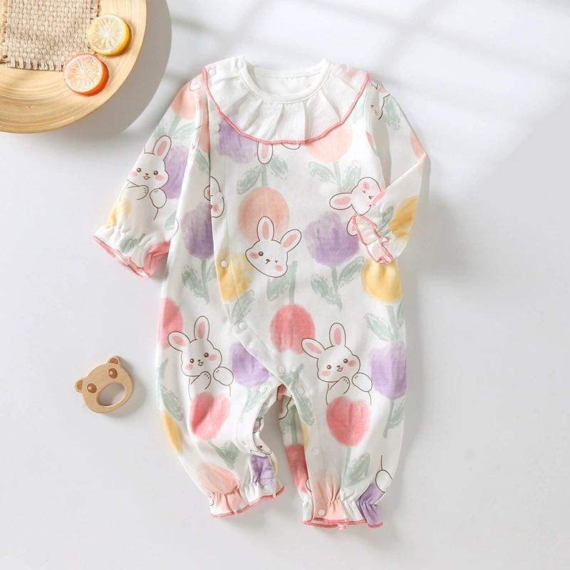 Spring overall for new born for baby girl's, autumn bodysuit for princess to go out