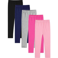 女童童裤春秋打底裤外穿女宝宝长裤95棉裤子儿童弹力修身多色童装