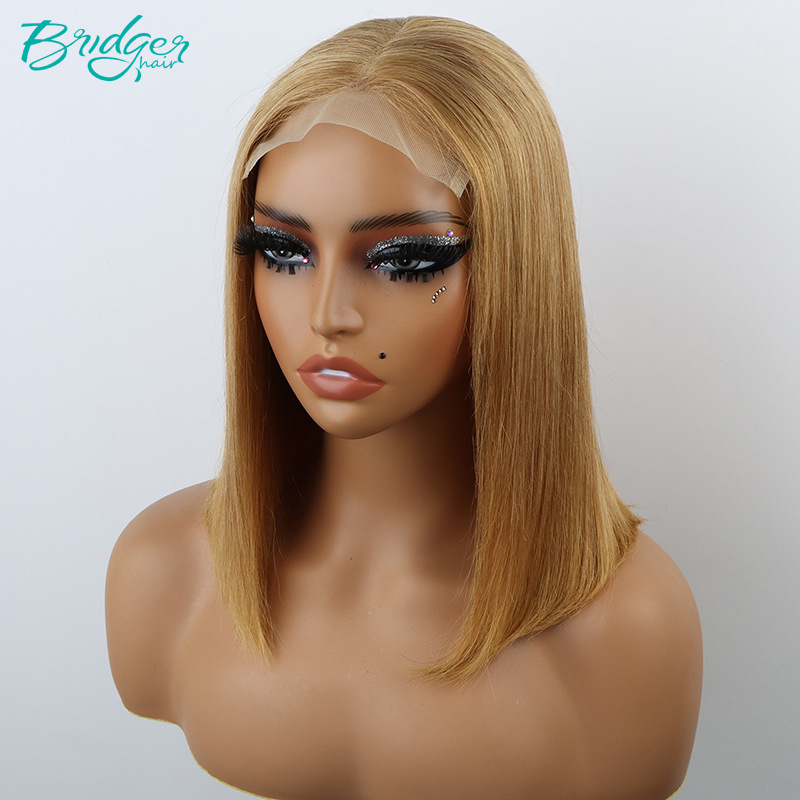 parrucca di capelli veri da donna 5*5 doubledrawnBOB copricapo #30 parrucche di capelli umani_voghion.com