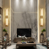 Медное бра, светильник для спальни подходит для лестницы для коридора для гостиной, китайский стиль, легкий роскошный стиль, защита глаз