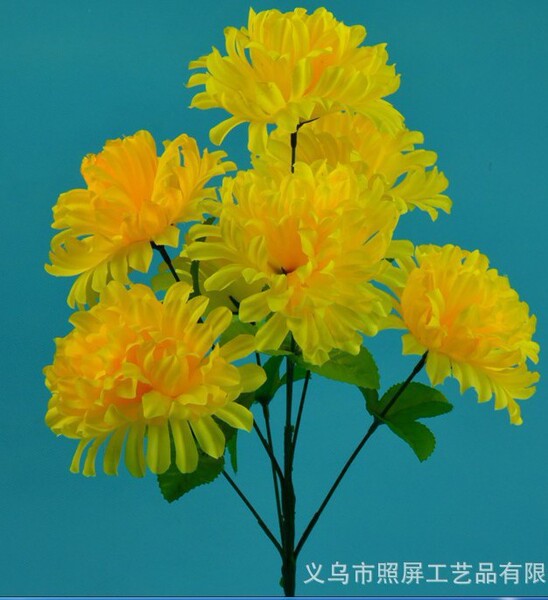 7 dahlias Qingming grave-sweeping tombs and memorial silk flower…