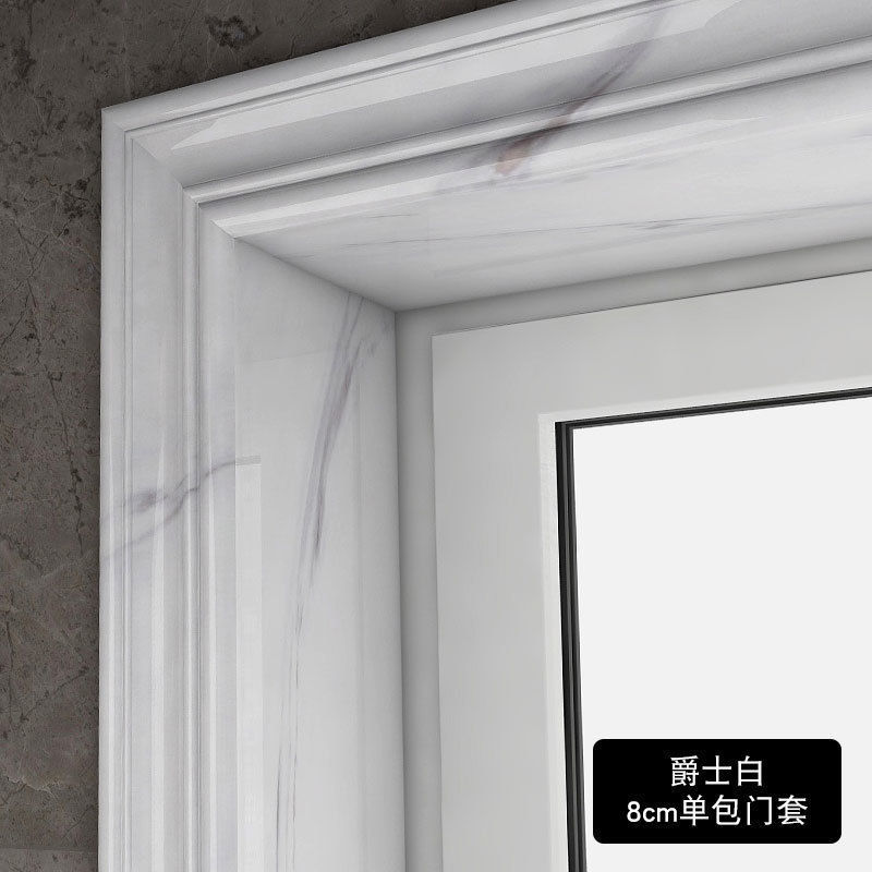 走廊门包边,门包边与不包边效果图,门包边_大山谷图库
