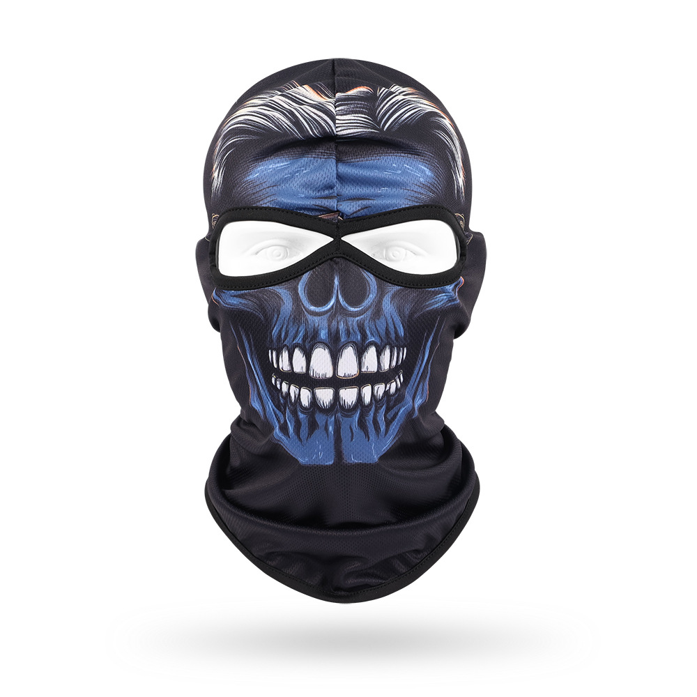 Motocicleta bicicleta equipo sudor absorbente transpirable cráneo cubierta deportes al aire libre collar ciclismo pesca máscara de protección solar