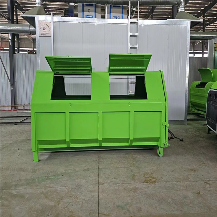 10方铁质垃圾箱厂家直销 3方钩臂车垃圾箱现货质量好全国送货上门