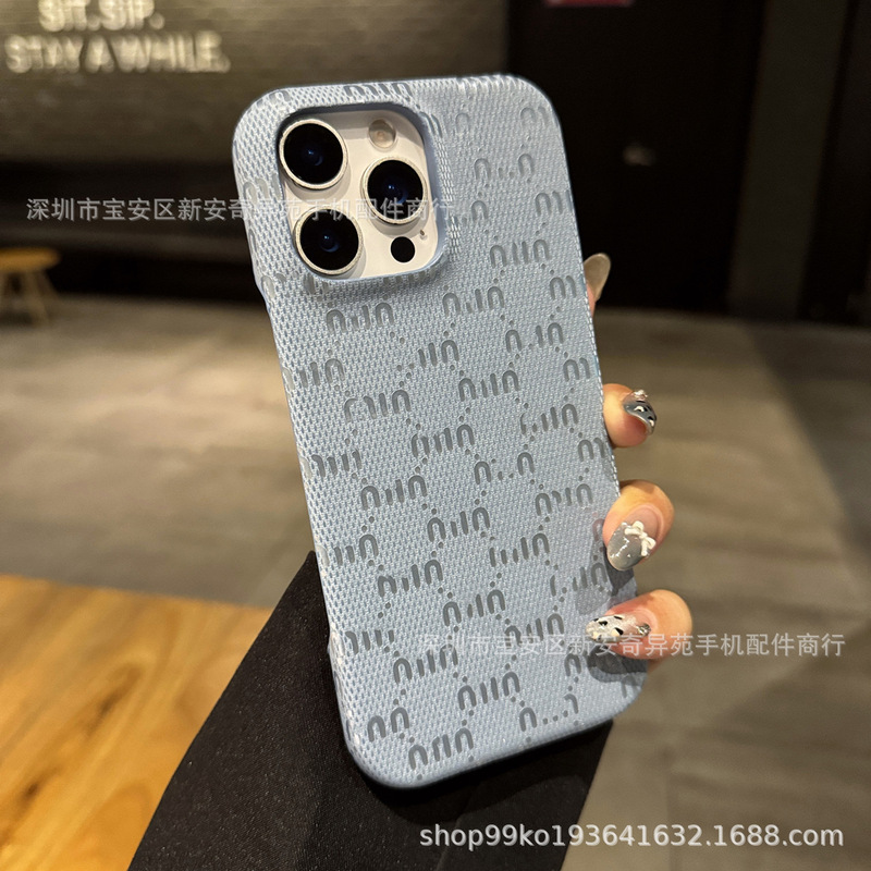 欧美高级感潮牌保护套适用iPhone17Promax跨境爆款苹果16手机壳15|undefined
