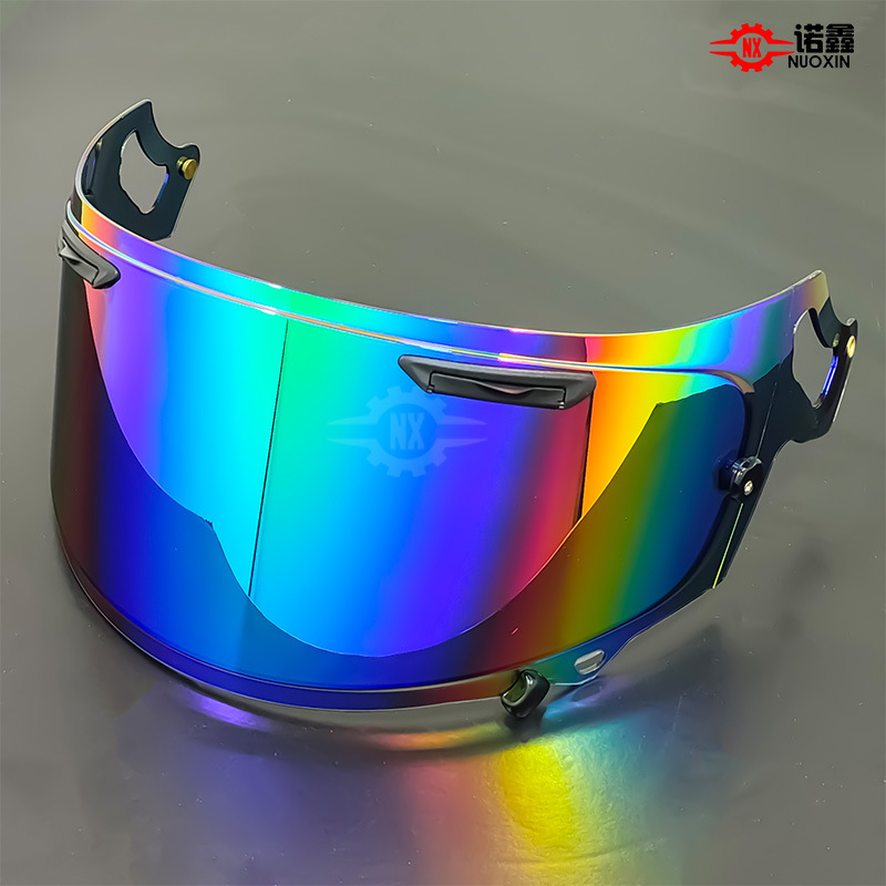 Lente antivaho fotocromática para casco ARAI RX7X/XD/NE0/VX/GX — apta para día y noche, película plana de competición