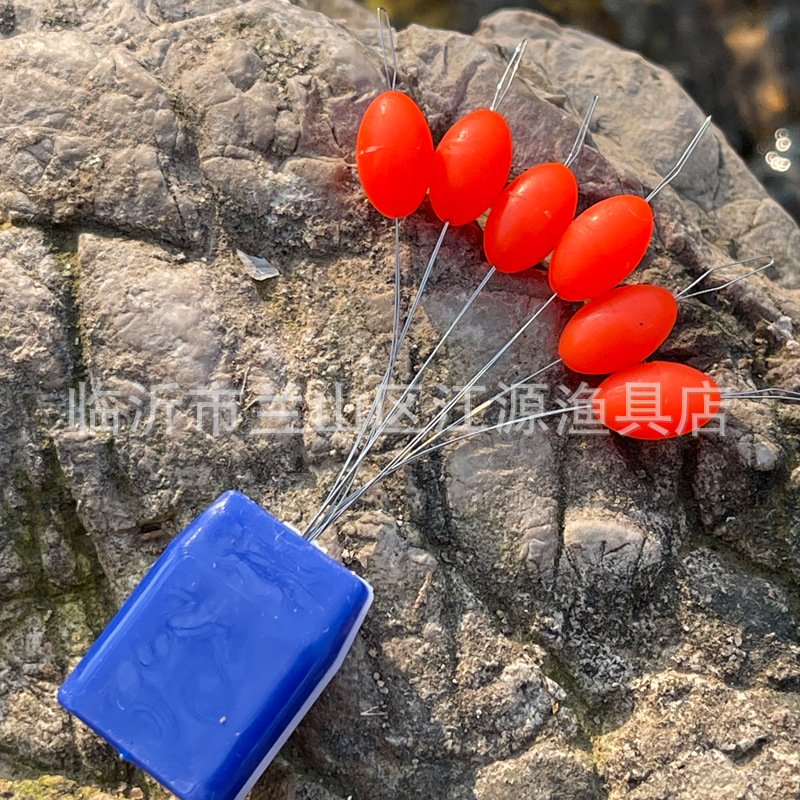 Fishing Tackle: Large Space Beans, Olive Beans, Round Beans, Top Beans, Anti-Collision Fixed Float Holders, Lead Sinkers, Rod Tip Beans