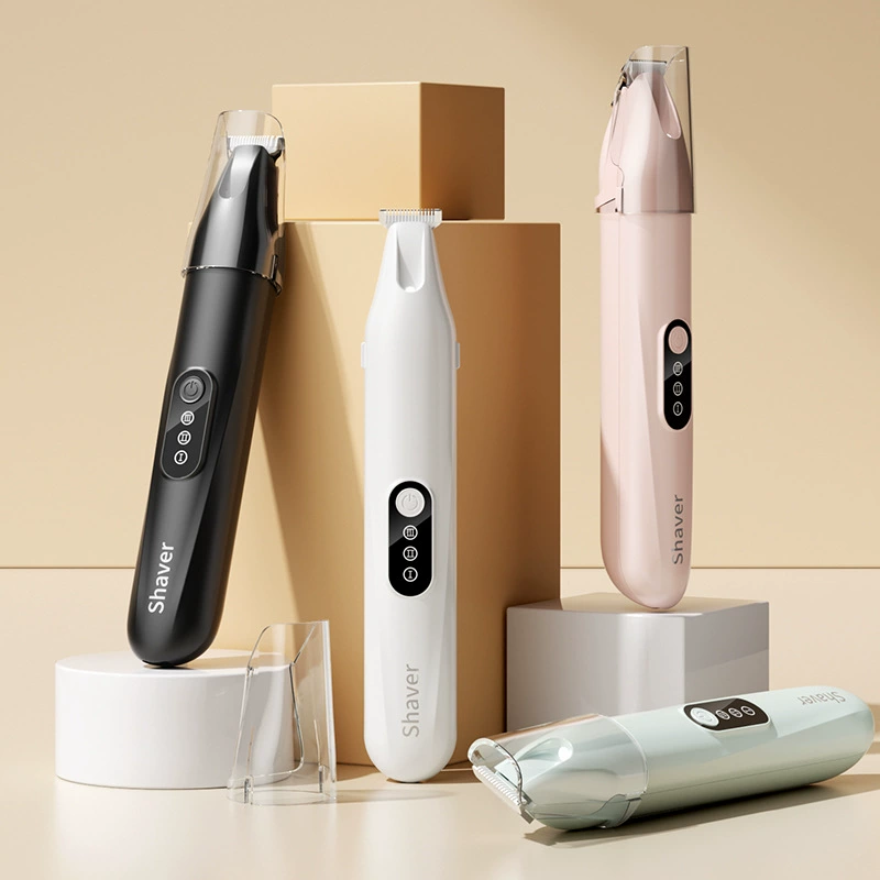 Новая трансграничная бритва для домашних животных с широкой головкой лезвия для стрижки волос на подошве, защита от брызг, трехскоростная мощная зарядка, универсальная для кошек и собак.