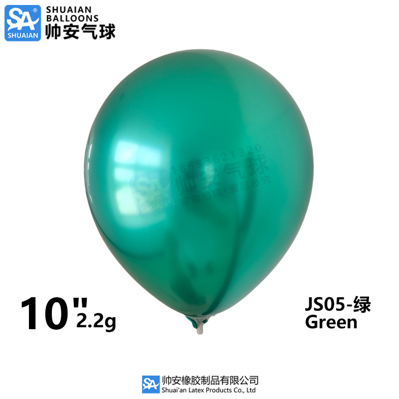 Globos Metálicos de 5, 10 y 12 Pulgadas, Globos de Látex Cromados Metálicos para Decoración de Bodas, Fiestas de Cumpleaños y Arreglos Florales