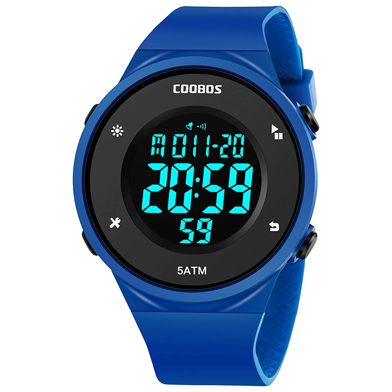 Coolbao часы студенческие спортивные часы водонепроницаемые LED ночи Электроника часы 0991