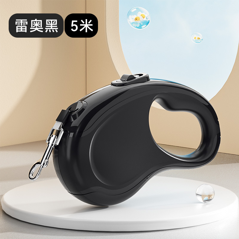 Cuerda de tracción automática para perros fuera de color sólido gato salvaje cuerda de paseo retráctil para perros cuerda de paseo para mascotas