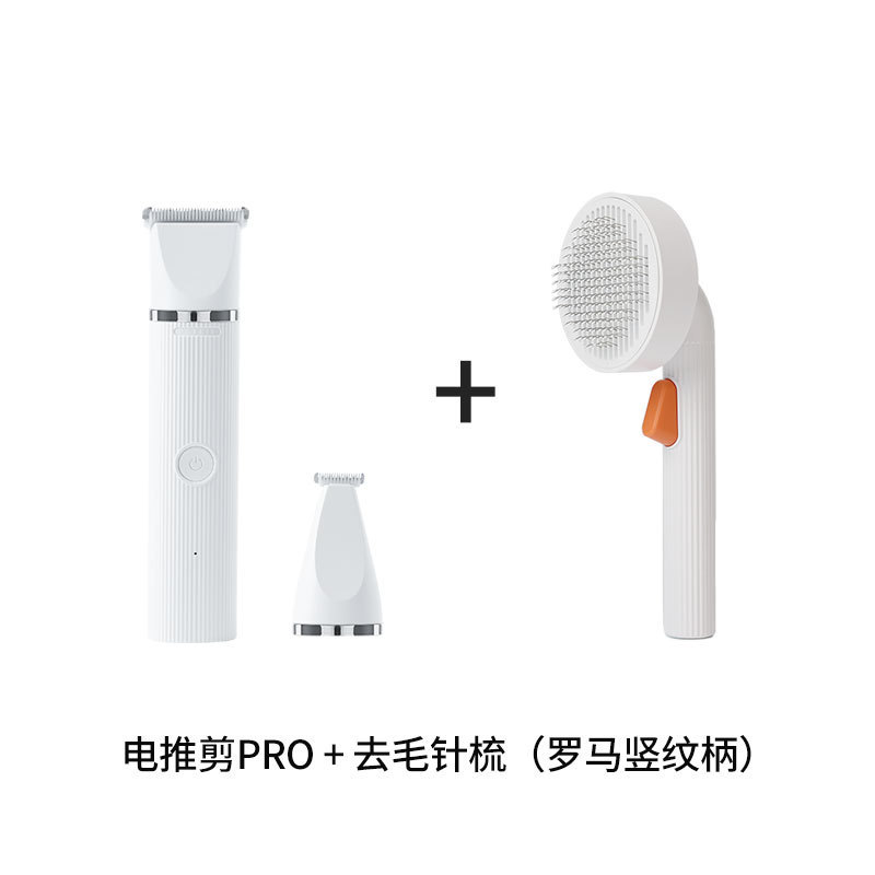 2-in-1 전기 이발기(PRO) + 제모 바늘 빗