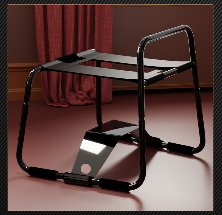 Jiuai Metal Sex Chair with Elastic Straps, Couple Positioning Aid, Adult Interactive Furniture — detail image 36