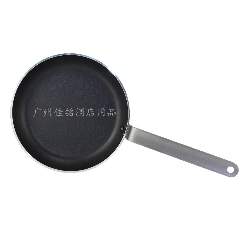 BB4C批發復底平底鍋無煙煎鍋電磁爐通用商用大號生煎鍋烙餅鍋