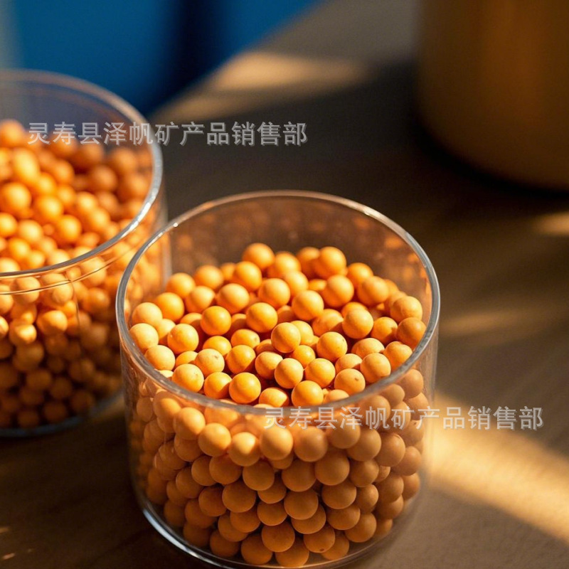 陶瓷球热敷包挂釉电气石球水分子团水分子活化添加电气石颗粒