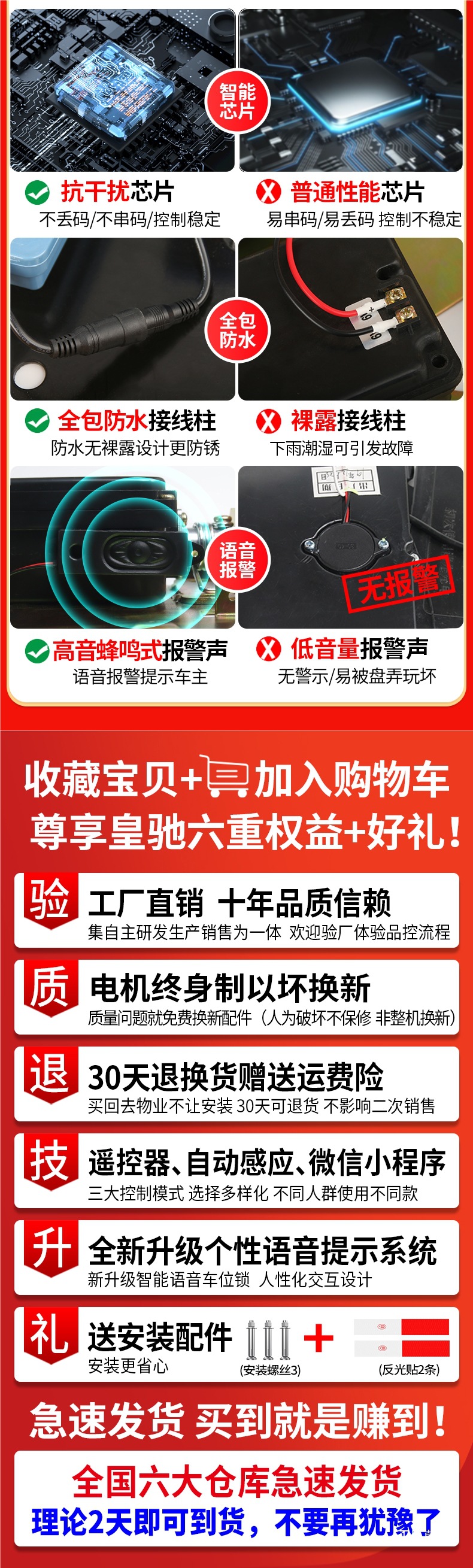 Smart Sensor Remote Control Parking Space Lock Thickened Anti-Collision Parking Space Anti-Occupancy Device No-Drill Parking Block