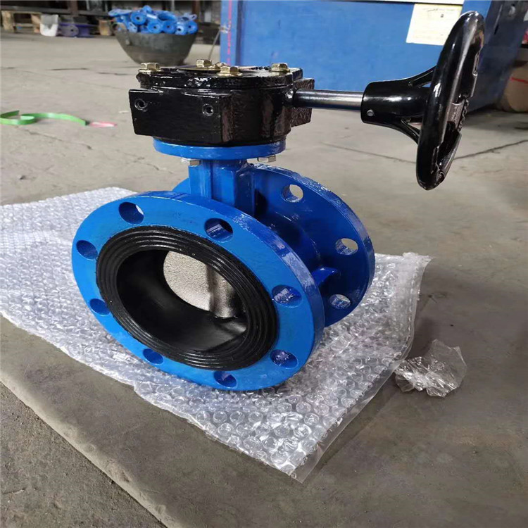 D41X-10C 铸钢法兰软密封蝶阀 水工业管道中线蝶阀