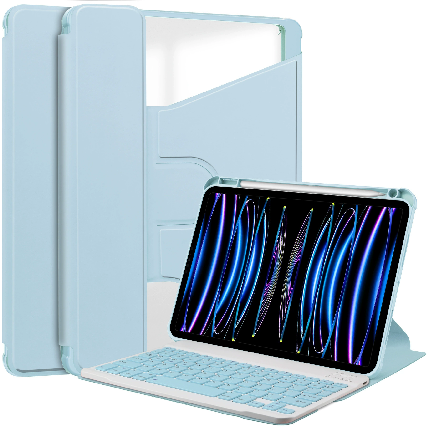 Защитный чехол для планшета iPad с защитой 360°, акриловый, iPad Air13 2024 TPU перьевая выемка кожаный футляр
