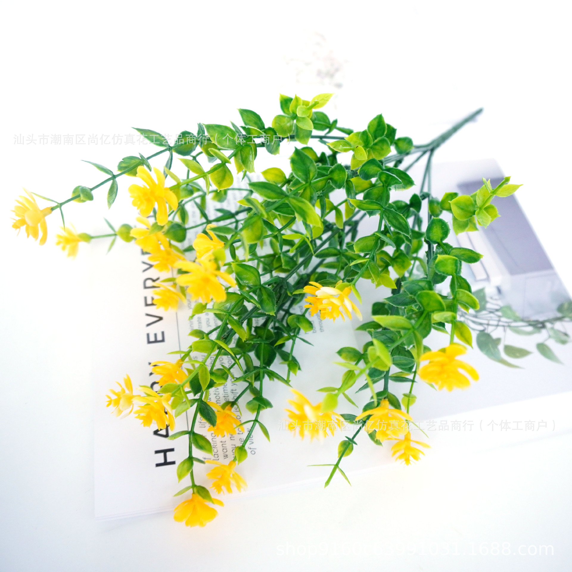 7 flores de plástico de camellia yucari rosa artificial mano de flores ramo de decoración para el hogar lote de flores de simulación ramo