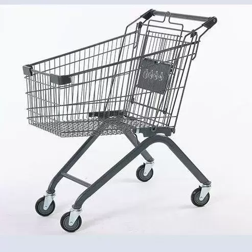 店铺热销手推车超市商场购物车可坐儿童小推车提货拿快递手推车