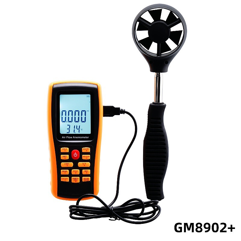 デジタル風速計 GM816 風速計 風速・風温測定器 風力試験器 8901 高精度|undefined
