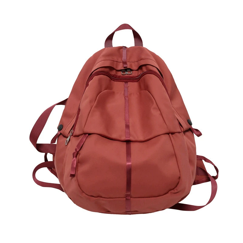 Brand backpack, small shoulder bag, design laptop, capacious waterproof school bag for elementary school students, Korean style, simple and elegant design