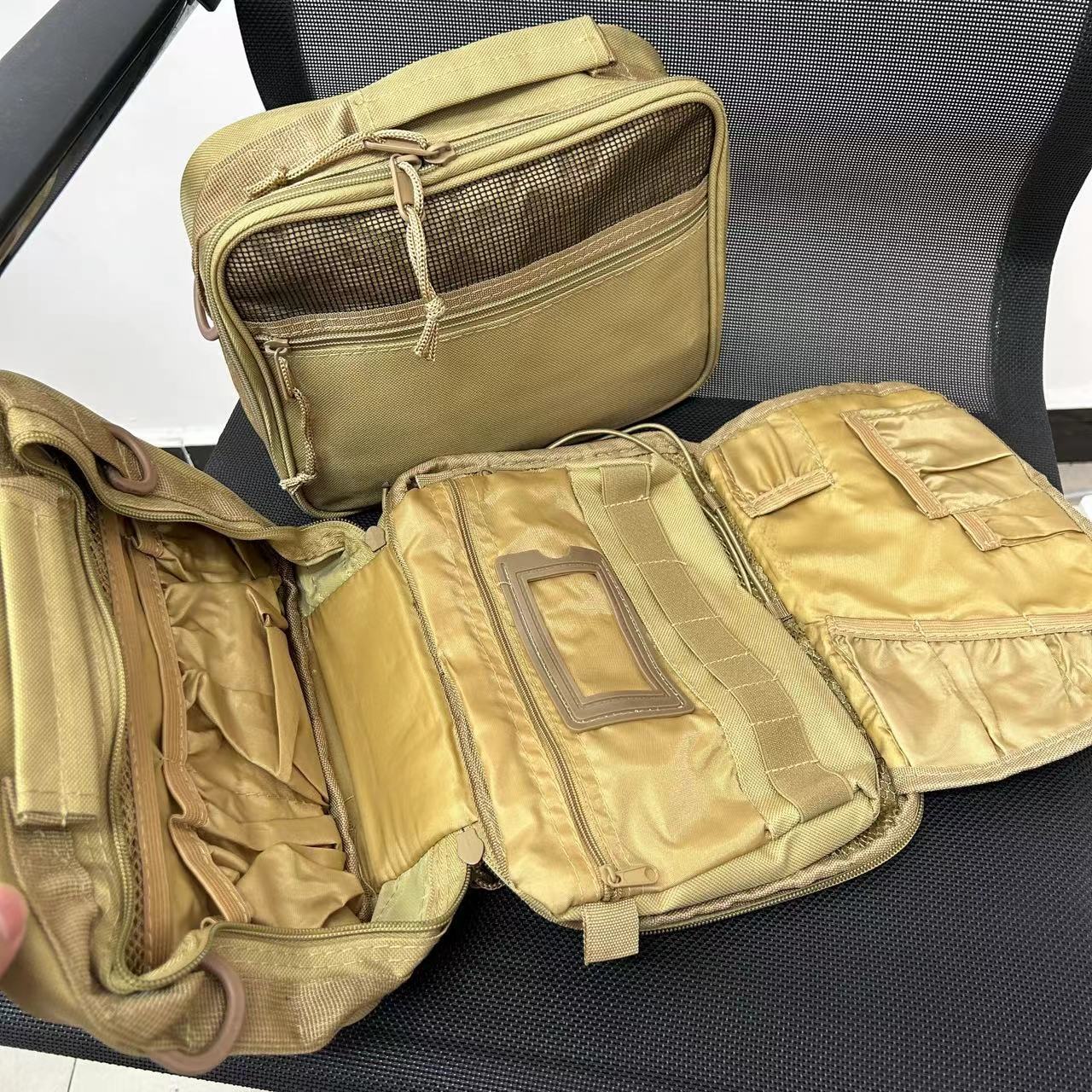 Tactical Travel Toiletry Bag Large Capacity Waterproof Organizer_voghion.com