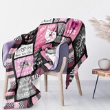 Кошачья одеяло, забавный подарок для кошек для любителей кошек, памятный подарок кошки