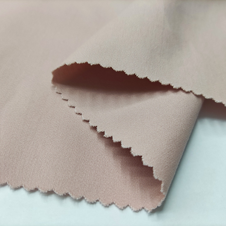 Tejido blando algodón elástico spandex microfibra piel de melocotón tela