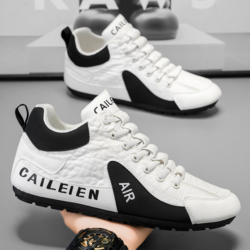 Zapatos de lona de alto impacto para hombres, nuevos zapatos de otoño transpirables, deportes casuales al aire libre, zapatos antideslizantes, zapatos de papá para hombres image 9