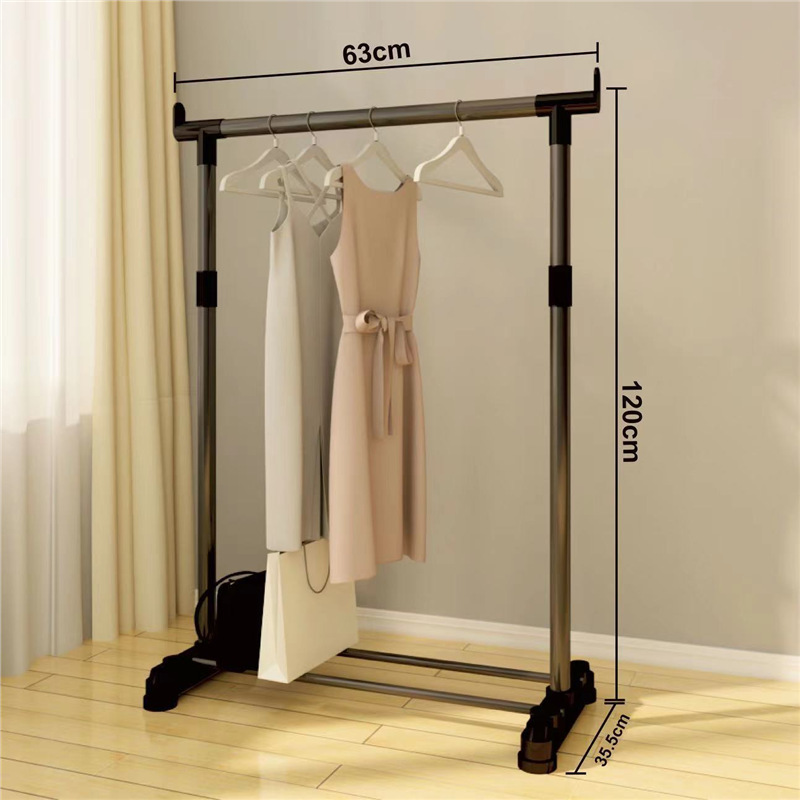 Percha de secado piso vertical percha de ropa barra de dormitorio percha de secado al aire libre percha de ropa balcón dormitorio alquiler percha de ruedas