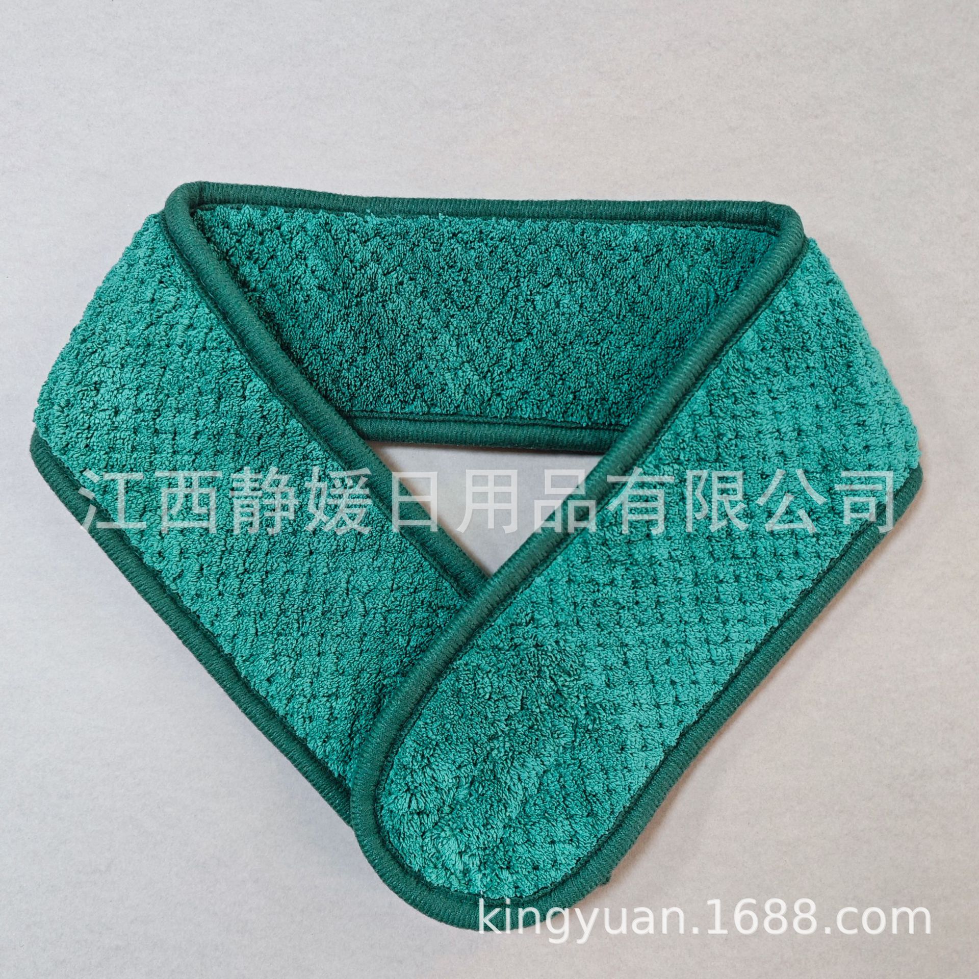 Invierno absorbente banda de pelo caliente piña Plaid velcro pelo banda cara lavado diadema belleza europea y americana diadema tocado