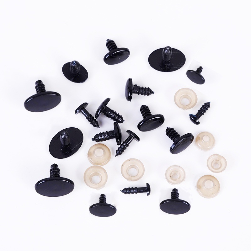 Muñecas Ojos Ovales Ojos Nariz Peluches Muñecas Ojos Rosados Animales Ojos Negro Nariz Accesorios