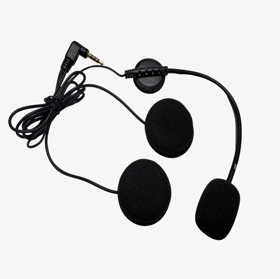 Manufacturer V6/V4 Pinhole 3.5mm Interface Universal Motorcycle Helmet Bluetooth Headset Helmet Intercom Headset Accessories