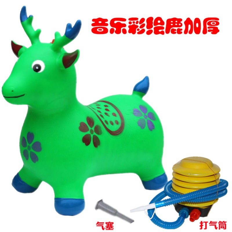 Emerald green musical color green deer single
