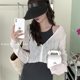 Summer Sunscreen Cardigan Ice Silk Long-sleeved Top Women's Korean Style All-match Lightweight Short Shawl Blouse Outer Jacket