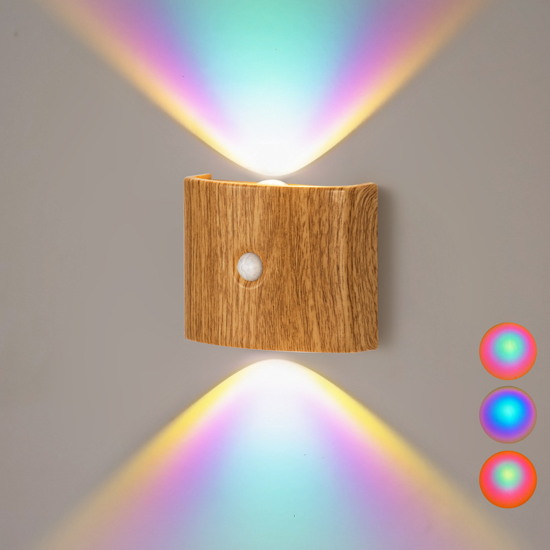 Led Infrared Sensor Wall Light for Corridors, Entryways, and Balconies, No-Drill Battery-Powered Wall Light, Direct from the Manufacturer