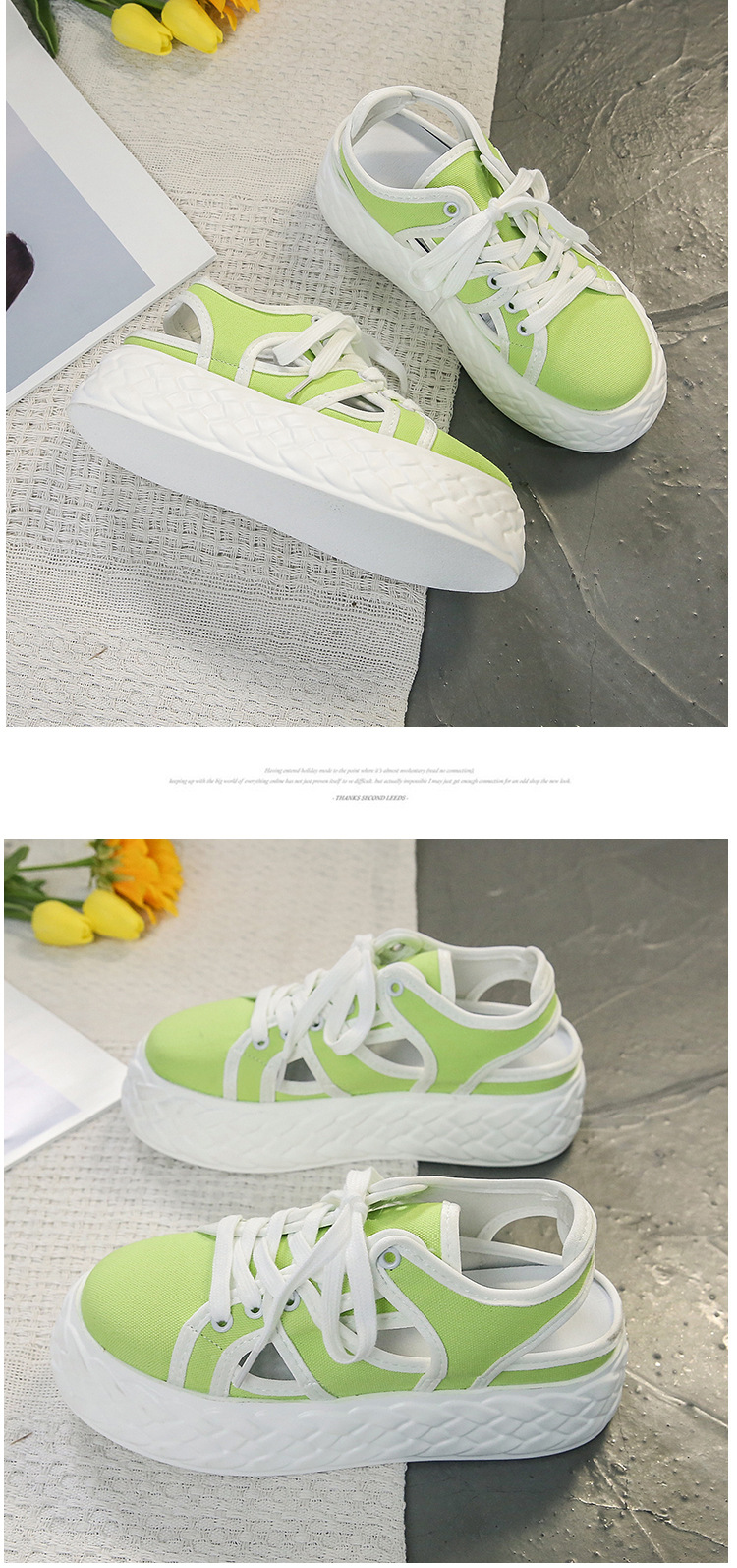 Summer new canvas platform casual shoes NSZSC60505